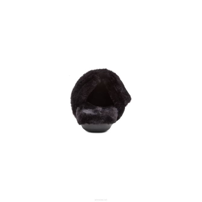 نحيف أسود Aetrex شبشب دعم قوس أريانا NJ62119