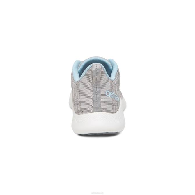 نحيف رمادي Aetrex حذاء رياضي داعم لقوس الصنفرة NJ62190