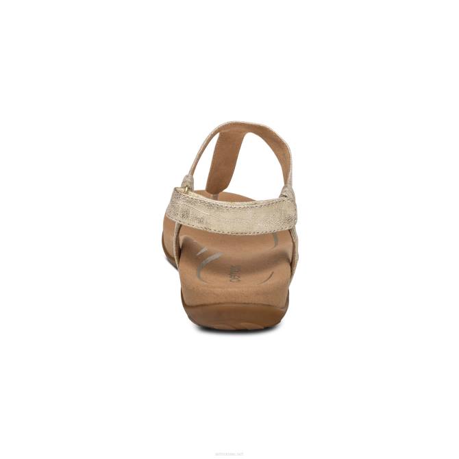 نحيف ذهب Aetrex صندل جين ثونغ NJ62250