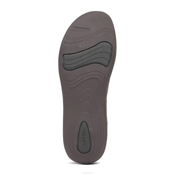نحيف بني Aetrex حزام كارينا الراهب NJ623