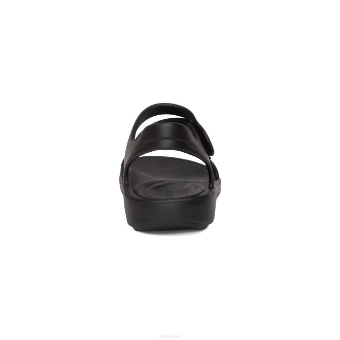 نحيف أسود Aetrex صندل جيليان سبورت NJ6252