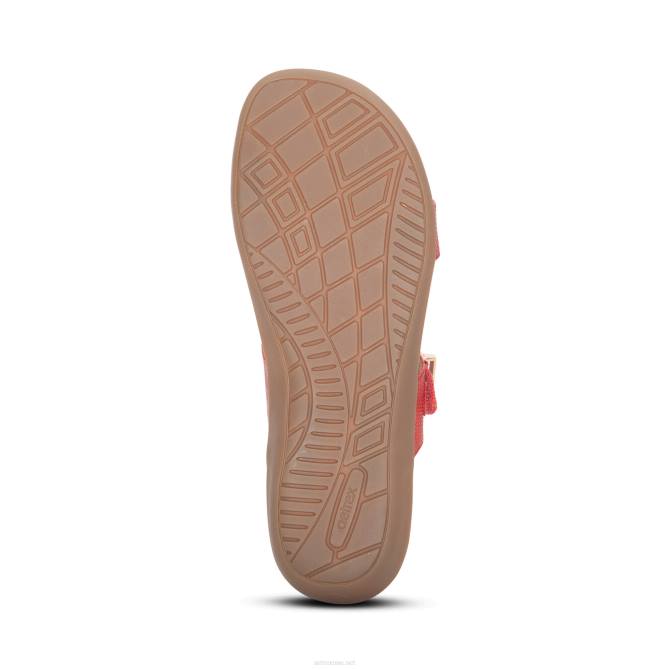نحيف أحمر Aetrex صندل دعم قوس ميمي NJ6267