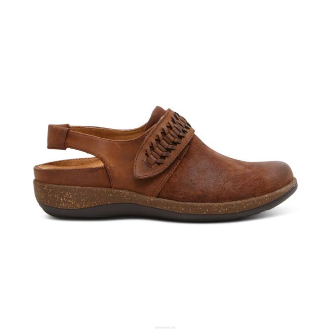 نحيف تبغ Aetrex leni slingback قبقاب NJ6296