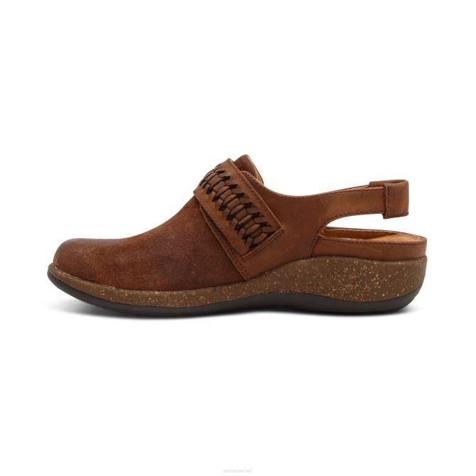 نحيف تبغ Aetrex leni slingback قبقاب NJ6296