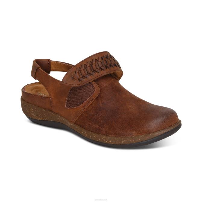 نحيف تبغ Aetrex leni slingback قبقاب NJ6296