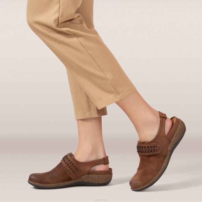 نحيف تبغ Aetrex leni slingback قبقاب NJ6296